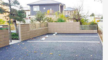 舗装も下地から確実な仕事