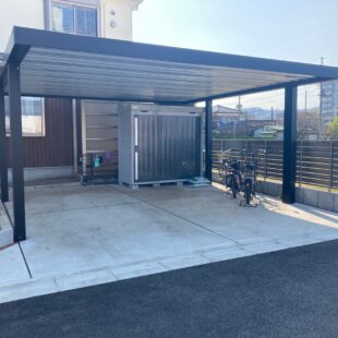 2021年12月　カーポート工事　埼玉県日高市N様邸
