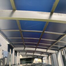 カーポート屋根交換工事　埼玉県入間市H様邸