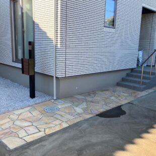 シンプル外構　入間市K様邸